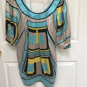 100% silk Sherry Bebe Dress